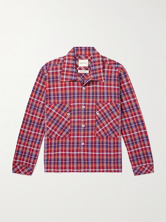 Checkered multicolor flannel shirt from Nicholas Daley