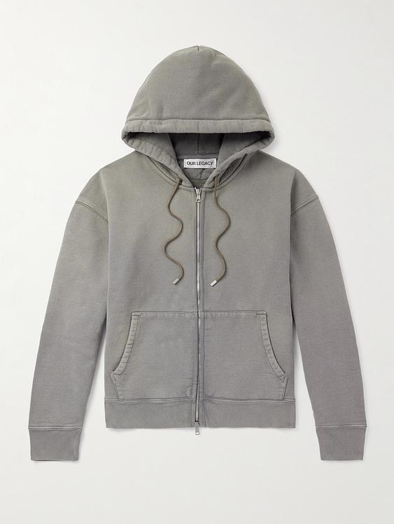Grey hooded sweatshirt from Our Legacy