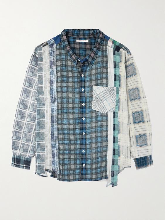 Multicolor flannel shirt from Needles