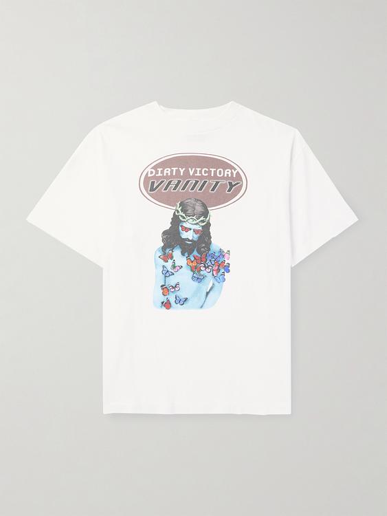 Print white t-shirt from Saint Mxxxxxx