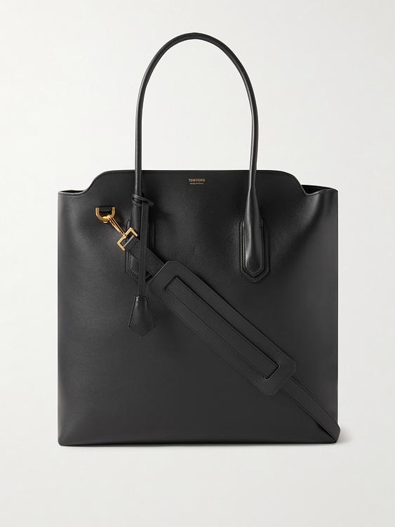 Dark grey tote bag from Tom Ford