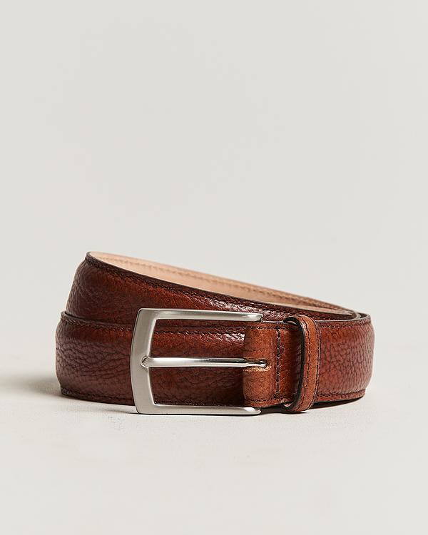Dark brown belt from Loake 1880