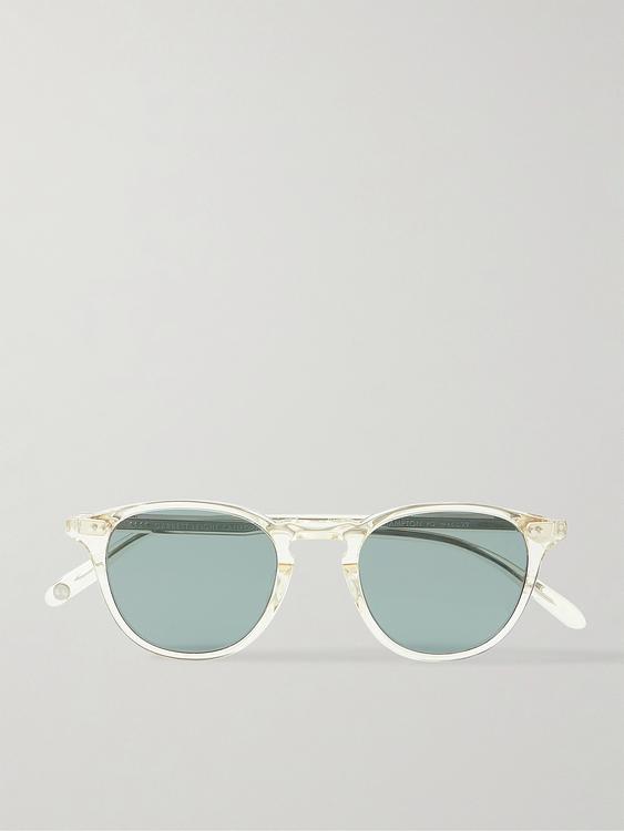 Grey d-frame sunglasses from Garrett Leight California Optical