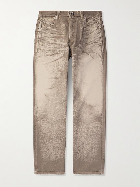 Beige jeans from Balmain