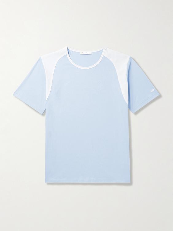 Light blue t-shirt from Wales Bonner