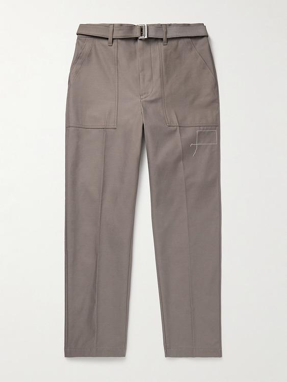 Grey chinos from Sacai