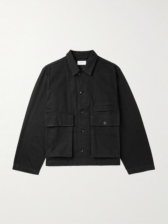 Black denim jacket from Lemaire
