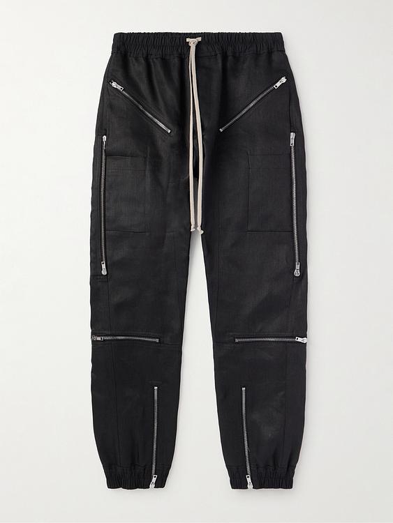 Black sweatpants from Rick Owens