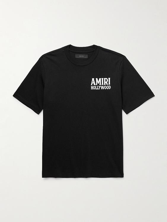Print black t-shirt from Amiri
