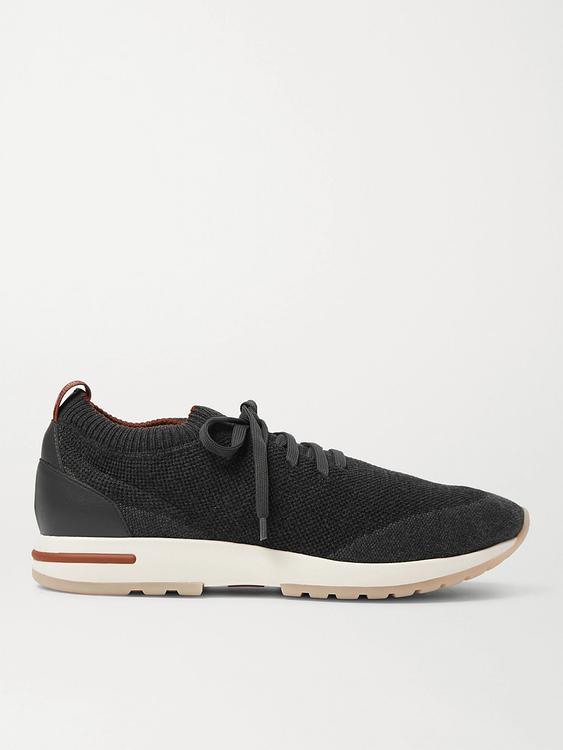 Black sneakers from Loro Piana