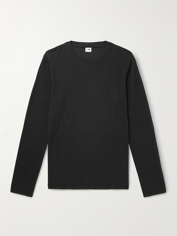 Black long sleeve t-shirt from NN07