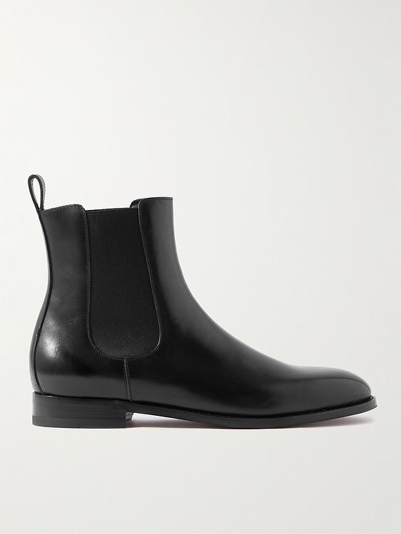 Black chelsea boots from Manolo Blahnik
