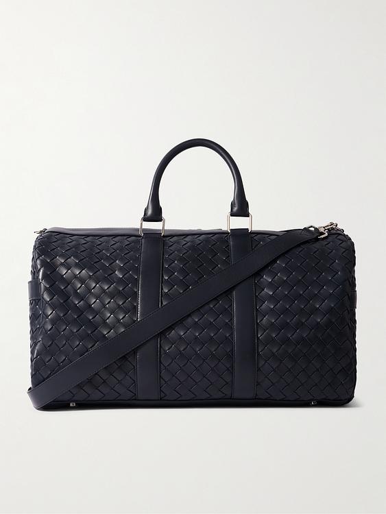 Black briefcase from Bottega Veneta