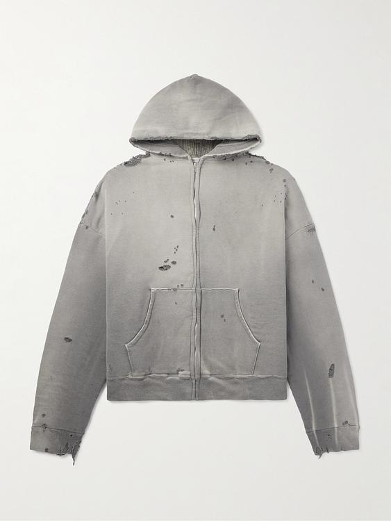 Grey hooded sweatshirt from Saint Mxxxxxx