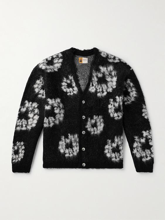 Black cardigan from Saint Mxxxxxx
