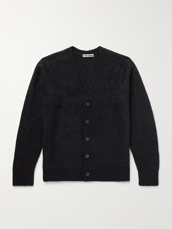 Black cardigan from Kaptain Sunshine