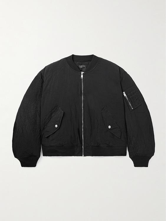 Print black bomber jacket from Enfants Riches Déprimés