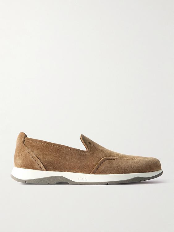 Taupe loafers from Berluti