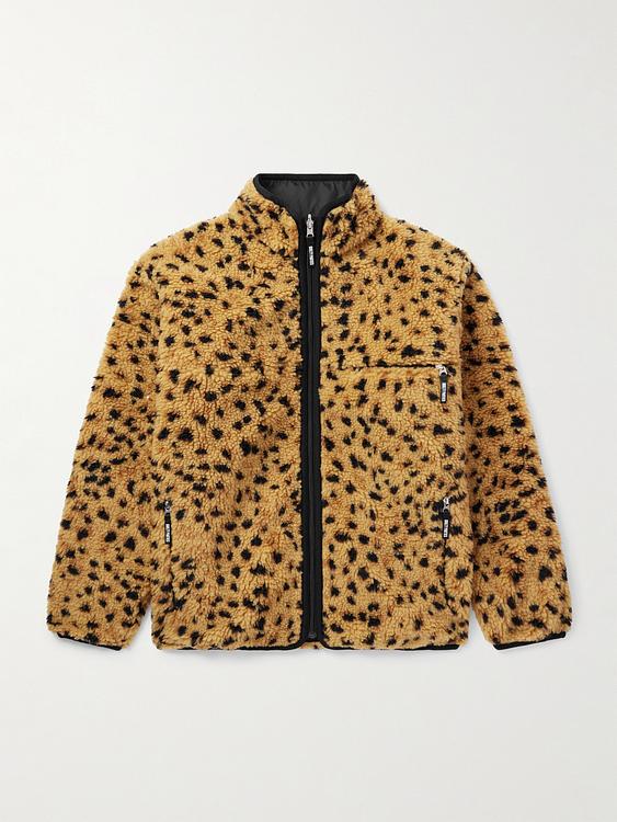 Beige fleece jacket from Wacko Maria