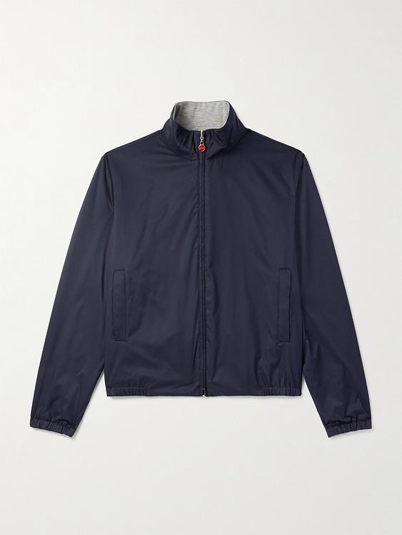 Black casual jacket from Kiton