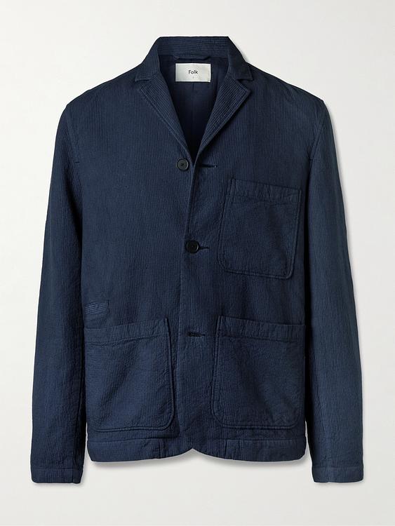 Dark blue blazer from Folk