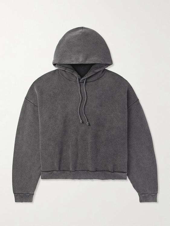 Dark grey hooded sweatshirt from Acne Studios