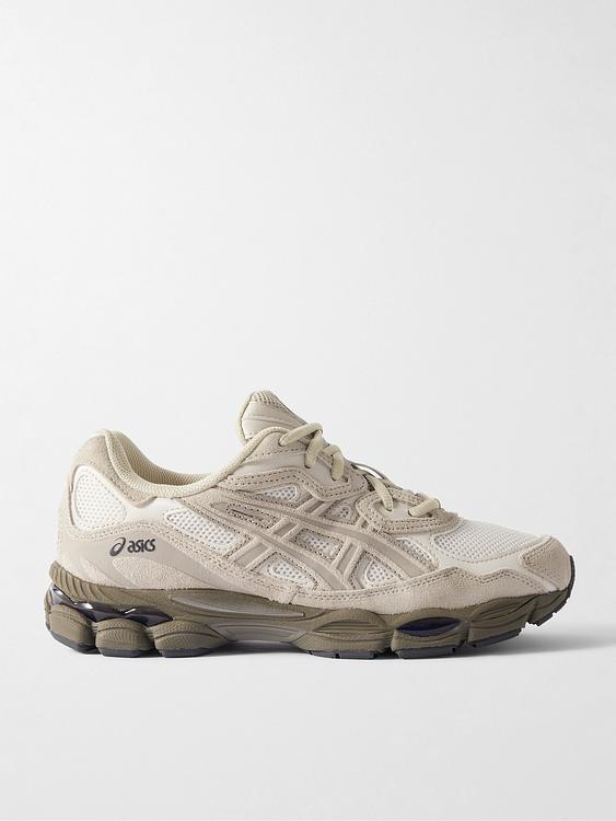 Taupe sneakers from Asics