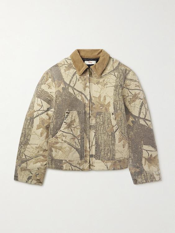 Taupe casual jacket from Cherry Los Angeles