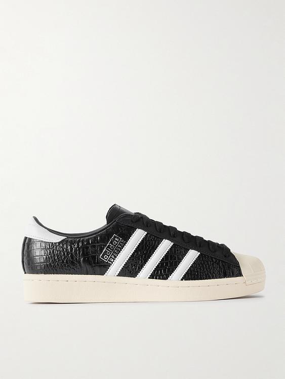 Striped black sneakers from Adidas Originals