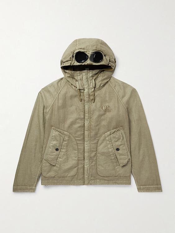 Taupe casual jacket from C.P. Company