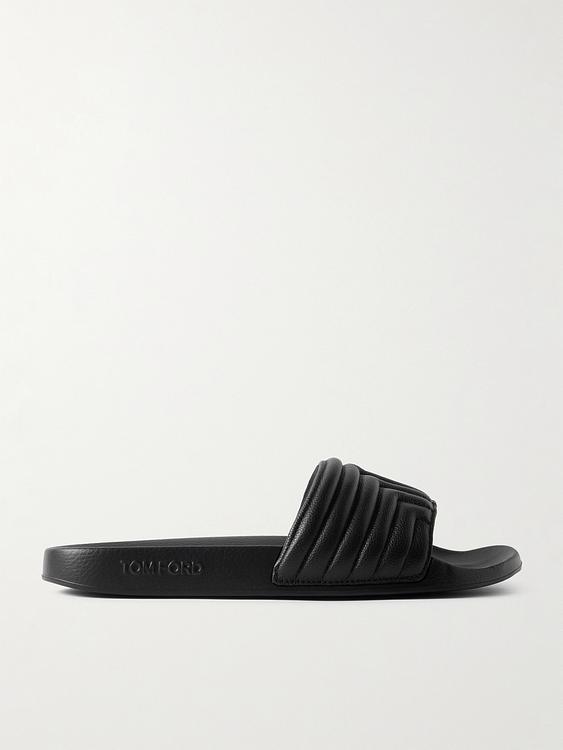 Black sandals from Tom Ford