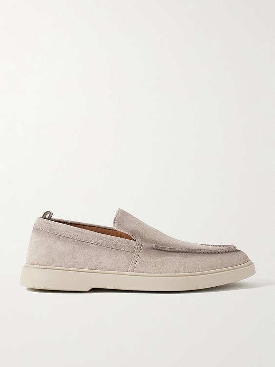 Beige loafers from Officine Creative