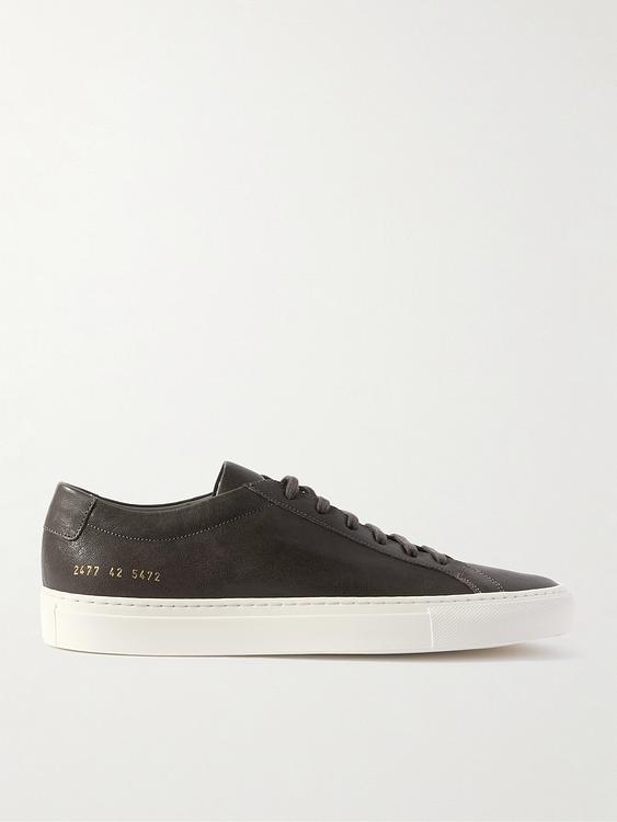 Dark grey sneakers from Common Projects