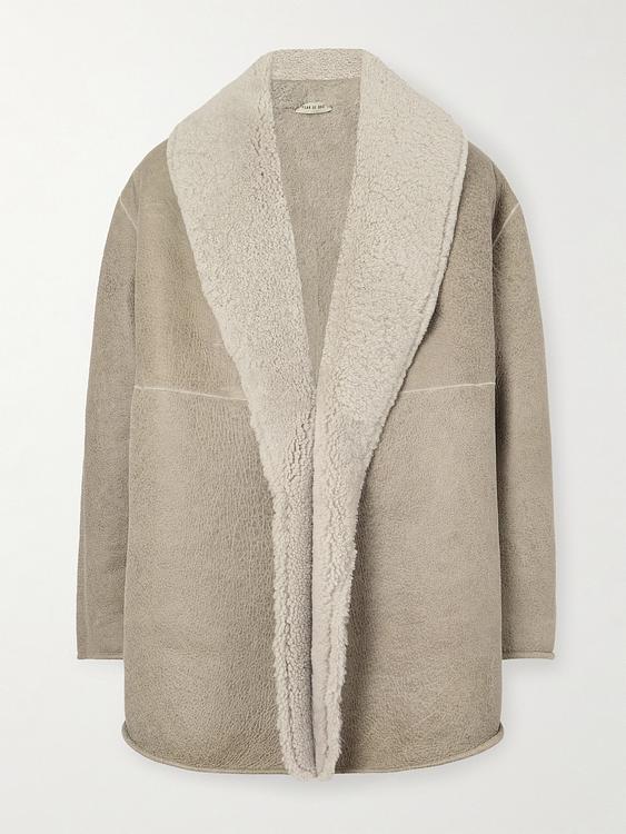 Taupe casual jacket from Fear Of God