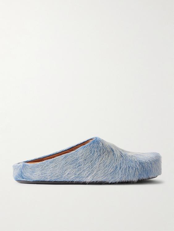 Blue slippers from Marni