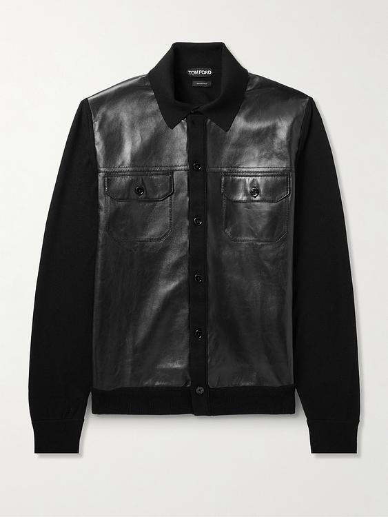 Black casual jacket from Tom Ford