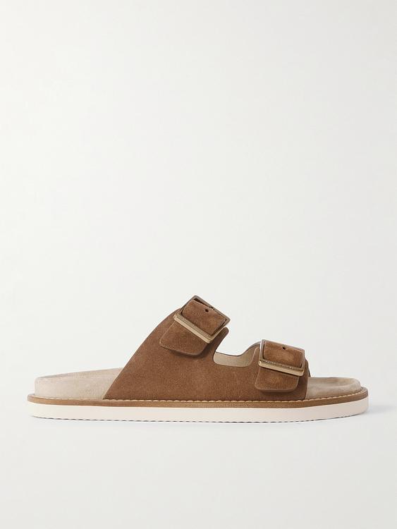 Brown sandals from Brunello Cucinelli