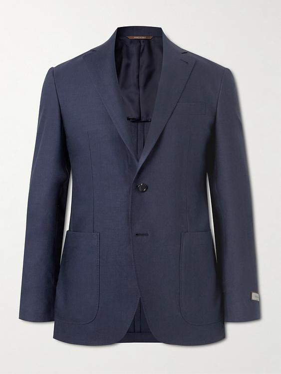 Dark grey suit jacket from Canali