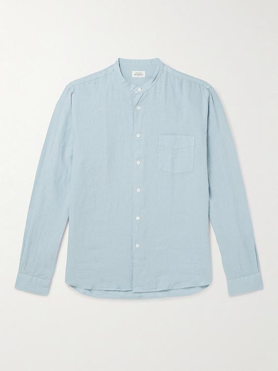 Grey linen shirt from Hartford