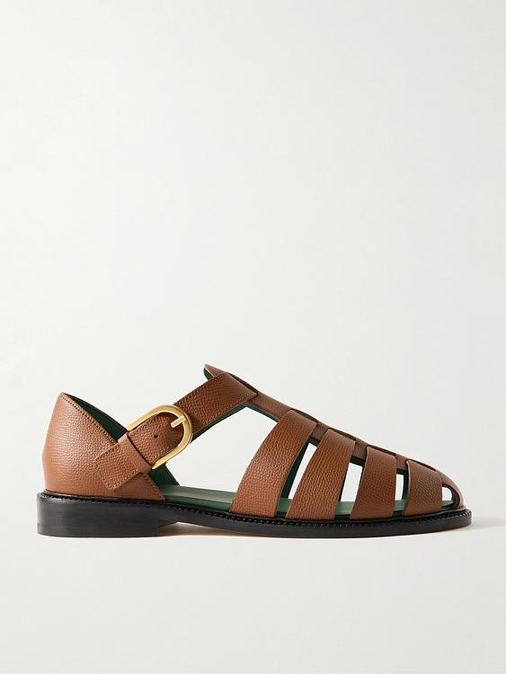 Brown sandals from VINNY's