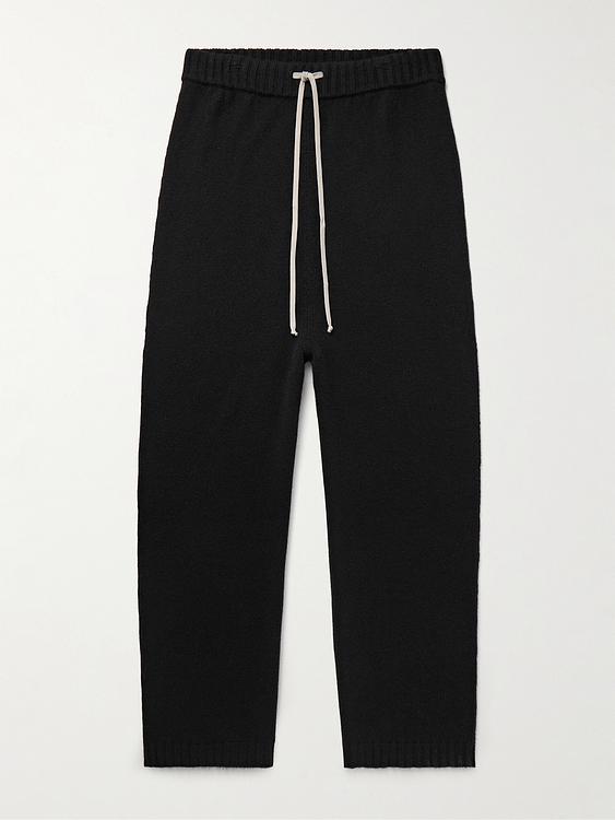 Black sweatpants from Rick Owens