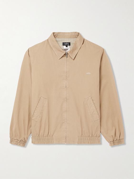 Taupe casual jacket from A.P.C