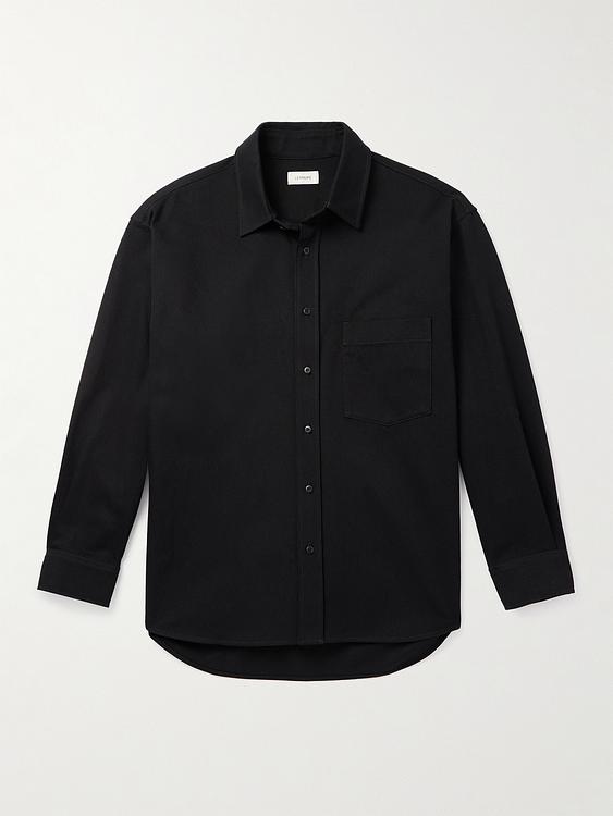 Black casual shirt from Lemaire