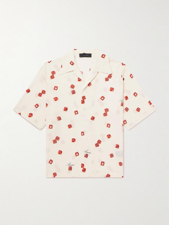 White short sleeve shirt from Amiri