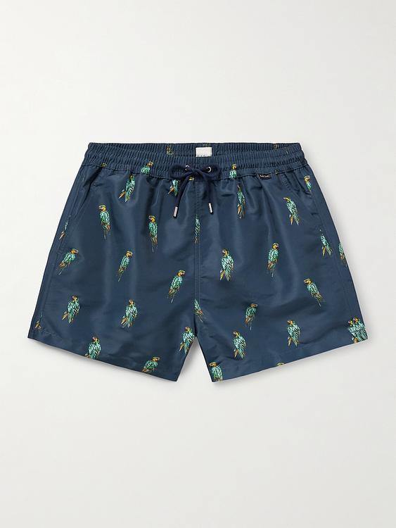 Dark blue swim shorts from Paul Smith