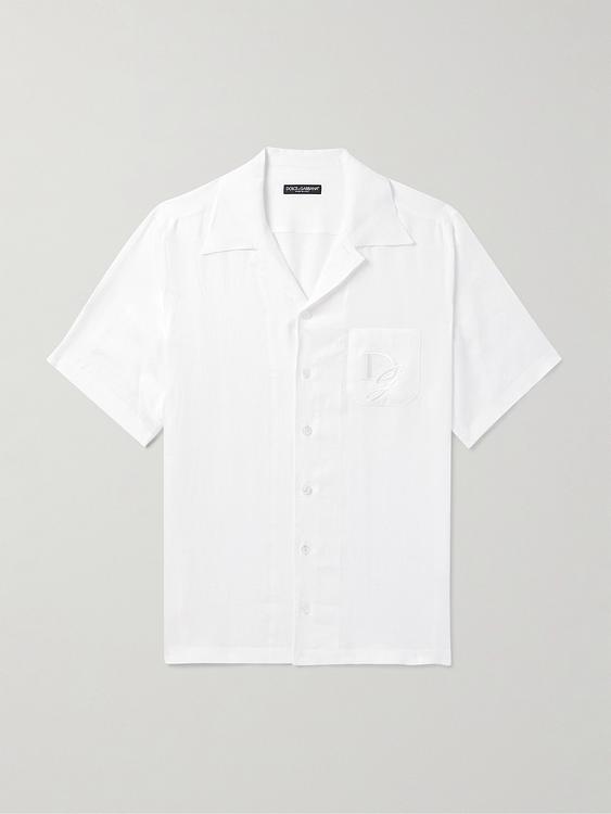 White short sleeve shirt from Dolce&Gabbana