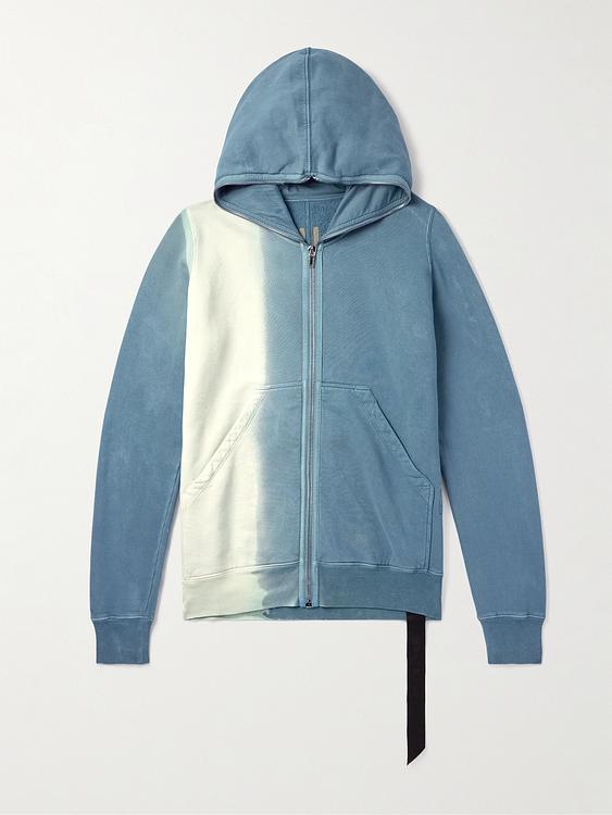 Blue hooded sweatshirt from Drkshdw By Rick Owens