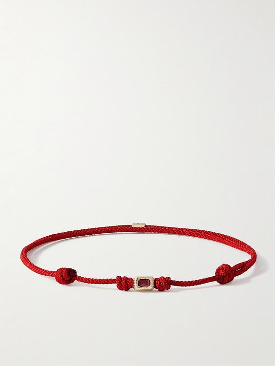 White bracelet from Luis Morais