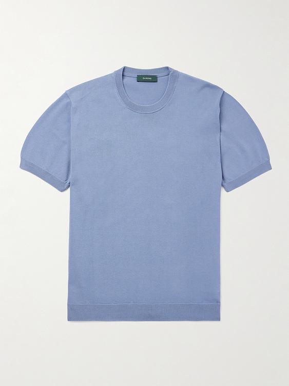 Light blue t-shirt from Incotex