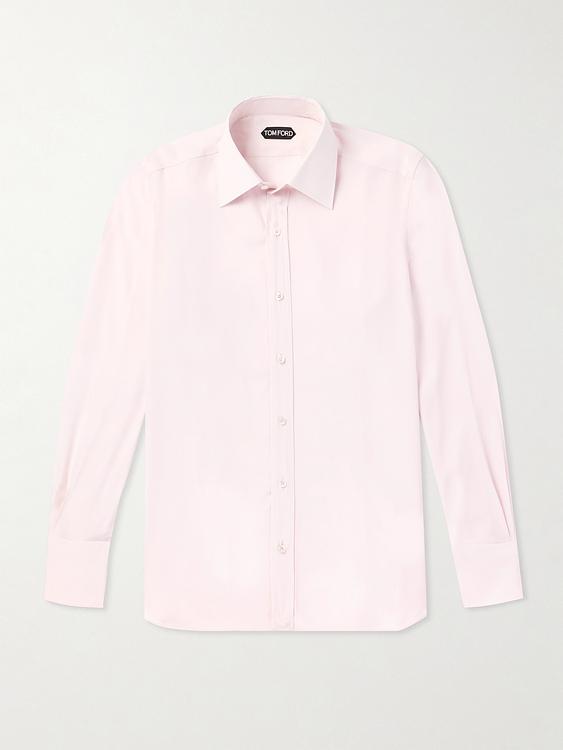Light pink casual shirt from Tom Ford